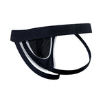 Men's Sporty Cut Adjustable Harness Elastic Supportive Fit Shoulder Strap & Jockstrap