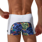 Men's Comfy Waistband Stay-Put Fit Bold Prints Swim Shorts & Trunks