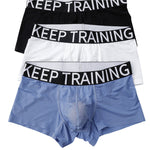 3 Pack Men's Mesh Breathable & Moisture-Wicking Stretch Fabric Trunks