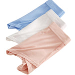 2 Pack Men's Ice Silk Antibacterial Mid-Rise Day-Long Comfort Soft Trunks