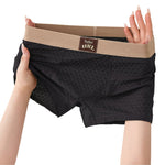 4 Pack Men's Cooling Mid-Rise Stretchy & No-Roll Hem Trunks