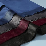 4 Pack Men's Solid Color Separation Pouch Style Separated Breathable Rayon Trunks