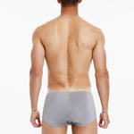 2 Pack Men's Stretch Fit Lightweight & Airy Solid Color Premium Comfy Trunks
