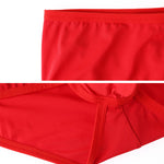 2 Pack Men's 3D Pouch Low-Rise Slim-Fit Trunks