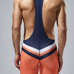 Men’s Fitness Swimming Wrestling Singlet Bodysuit