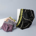 2 Pack Men's Ice-Silk Stretch Sports Briefs with 3D Pouch