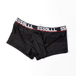 3 Pack Men's Mid-Rise Ice Silk Hollow-Out Trunks