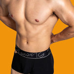2 Pack Men's Stylish Breathable Modal Sports Trunks