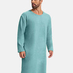 Men's Long-Sleeved Romper Ultra-Soft Seamless Comfort Sleepwear