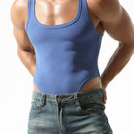 Men's One-Piece Sport Activewear Tops