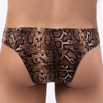 3 Pack Men's Sexy & Bold Animal Print Low-Rise Breathable Briefs