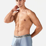 3 Pack Men's Double-Layered Gusset Odor-Control Seamless Trunks