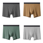 3 Pack Men's Ice Silk Antibacterial Odor-Control Day-Long Comfort Boxer Briefs