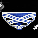 2 Pack Men's Sexy Low-Rise Breathable Trendy Design Lightweight Jockstrap