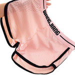 2 Pack Men's Ice Silk Loose-Fit Home Sleep Mesh Breathable Boxer Shorts