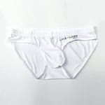 3 Packs of Men's Ice Silk Seamless Convex Pouch Briefs