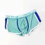 3 Pack Men's Mid-Rise Ice Silk Mesh Trunks