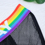 2 Pack Men's Rainbow Mesh Lightweight Breathable Bikinis