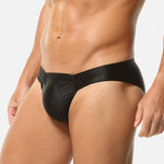 2 Pack Men's Enhancing Pouch Contour-Fit Low-Rise Breathable Briefs