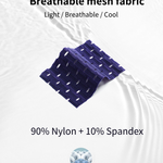 2-pack Men's Breathable Mesh Briefs with U-shaped Convex Pockets