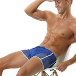2 Pack Men's Hollow Out Breathable Lounge Sports Shorts