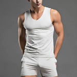 Solid Color Modal Home Boxers for Men