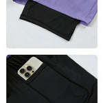 Men's Solid Color Anti-Exposure Liner & Breathable Running Activewear Shorts