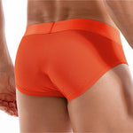 Men's Solid Color Mesh Breathable Sports Fitness Briefs