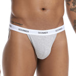 3 Pack Men's Sporty Comfy Waistband Briefs