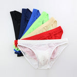 3 Pack Translucent U Convex Pouch Bikini For Men