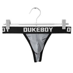 3 Pack Men's Breathable & Stretchy Lifting Effect Large Pouch Thongs