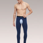 Men's Pure Cotton Open Crotch Breathable Warm Pants