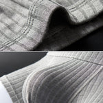 Men's Threaded Fabric U-Raised Low Rise Trunks