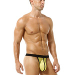 3 Pack Men's Mesh Breathable Supportive Pouch Lightweight Thongs