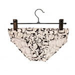 Men's Low-Rise Printed Casual Swim Brief
