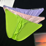 2 Pack Men's Breathable Low-Rise Ultra-Soft Modal Bikini