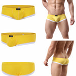 2 Pack Men's Ultra-Soft Modal Breathable Seamless Comfort Low-Rise Trunks