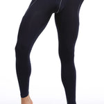 Men's Warm Pants Thin Fleece Casual Thermal Pants