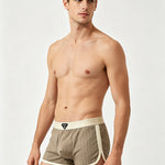 4 Pack Men's Skin-Friendly & Trendy Striped Lightweight Boxer Briefs