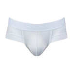 2 Pack Men's Breathable Mesh Ice Silk Low-Rise Cooling Briefs