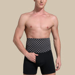 Men's Tummy Control Boxer Briefs With Functional Fly