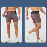 Men's Double-Layer Moisture-Wicking Compression Activewear Tights
