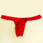 2 Pack Men's Sexy Semi-Transparent Thong