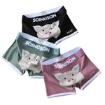 3 Pack Men's Ultra-Soft Breathable Cotton High-Stretch Trunks