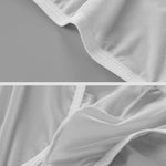 2 Pack Men's Thin Ice Silk Face Mask Fabric U-Convex Sexy Semi-Transparent Bikini