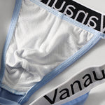 3 Pack Men's Low-Rise Anti-Chafing Sexy Stretch Fit Briefs