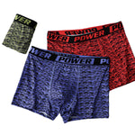 6 Pack Men's Breathable Movement-Friendly Soft-Touch Boxer Briefs