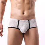 3 Pack Men's Classic & Trendy Style Breathable Mesh Low-Rise Trunks