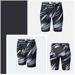 3 Pack Men's Stretchy for Outdoor Quick-Dry Compression Activewear Tights