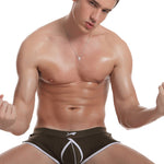 2 Pack Men's Ultra-Soft Modal Low-Rise Comfy Waistband Odor-Control Trunks